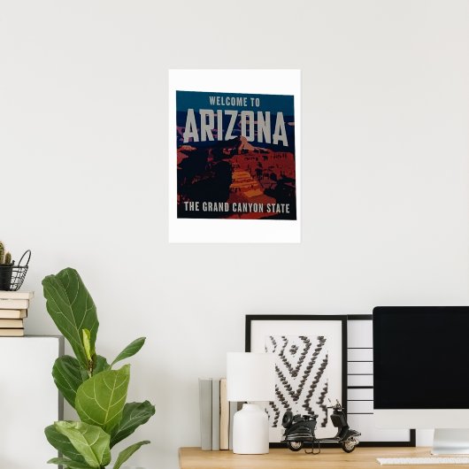 Willkommen in Arizona Poster (Heimbüro)