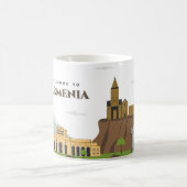 Willkommen in Armenien Kaffeetasse (Mittel)