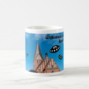 Willkommen in Barth. Außerirdische Besucher a Kaffeetasse