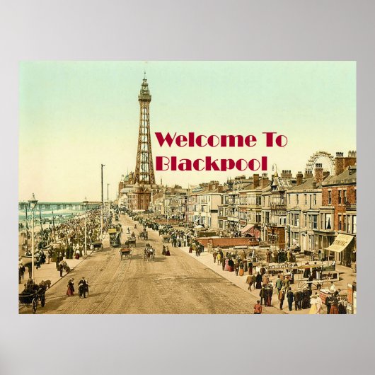 Willkommen in Blackpool Poster (Vorne)