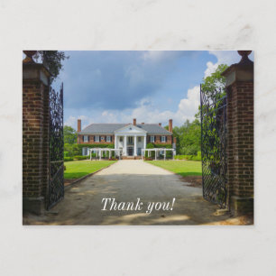 Willkommen in Boone Hall Postkarte