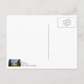 Willkommen in Boone Hall Postkarte (Rückseite)