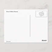 Willkommen in Boston Postkarte (Rückseite)