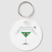 Willkommen in Brasilien Schlüsselanhänger (Vorderseite)