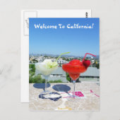 Willkommen in California Postcard! Postkarte (Vorne/Hinten)