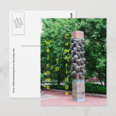 Willkommen in Cambridge Postkarte (Vorne/Hinten)