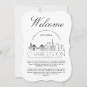 Willkommen in Charleston | Hotelgäste Details Einl Einladung (Vorderseite)