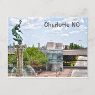 Willkommen in Charlotte! Postkarte