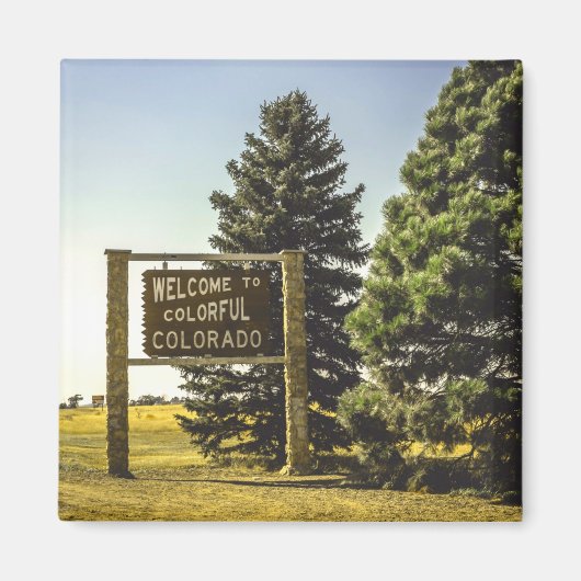 Willkommen in Colorado Magnet (Vorne)