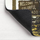 Willkommen in Colorado Mousepad (Ecke)