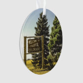 Willkommen in Colorado Ornament (Vorderseite)