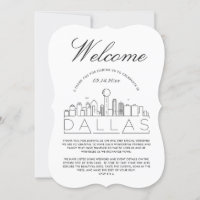 Willkommen in Dallas | Hotelgäste Details Einladun