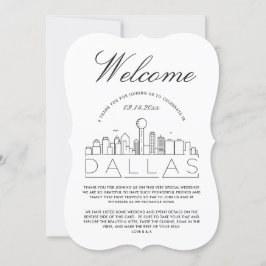 Willkommen in Dallas | Hotelgäste Details Einladun Einladung