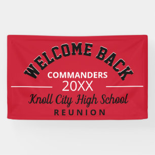 Willkommen in den Schulfarben! Wiedersehen-Banner  Banner
