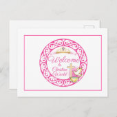 Willkommen in der Christlichen Welt Postkarte (Vorne/Hinten)