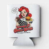 Willkommen in der Clowwelt Cooler Dosenkühler (Rückseite)