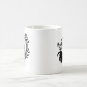 Willkommen in der Farm Rooster Coffee Tasse (Mittel)