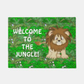 Willkommen in der Jungle Türmatte (Vorderseite)