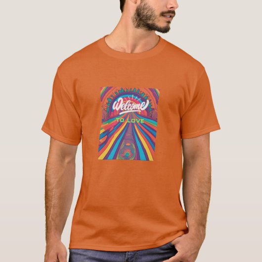 Willkommen in der Liebe T-Shirt (Vorderseite)
