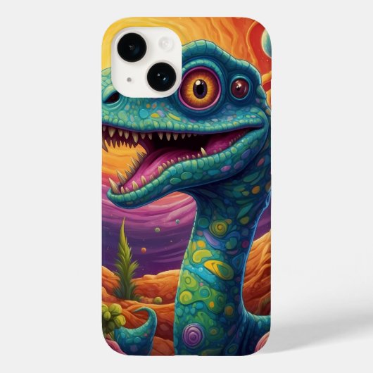 Willkommen in der magischen Welt des Dino Case-Mate iPhone Hülle (Rückseite)