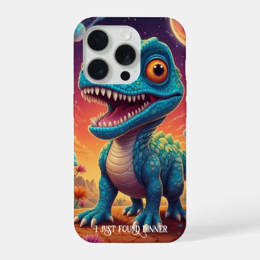 Willkommen in der magischen Welt des Dino iPhone Hülle (Rückseite)