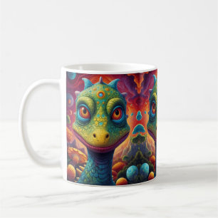 Willkommen in der magischen Welt des Dino Kaffeetasse