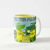 Willkommen in der Marsh-Tasse Zweifarbige Tasse (VorderseiteRechts)