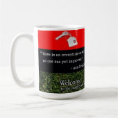 Willkommen in der Nachbarschaft Kaffeetasse (Links)