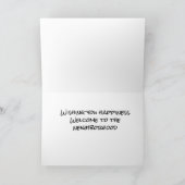 ***WILLKOMMEN IN DER NACHBARSCHAFT*** KARTE (Innenseite)