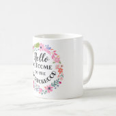 Willkommen in der neuen Zuhause-Note-Karte der Nac Kaffeetasse (VorderseiteRechts)