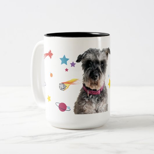 Willkommen in der Plutoverse Coffee Tasse (Vorderseite Links)