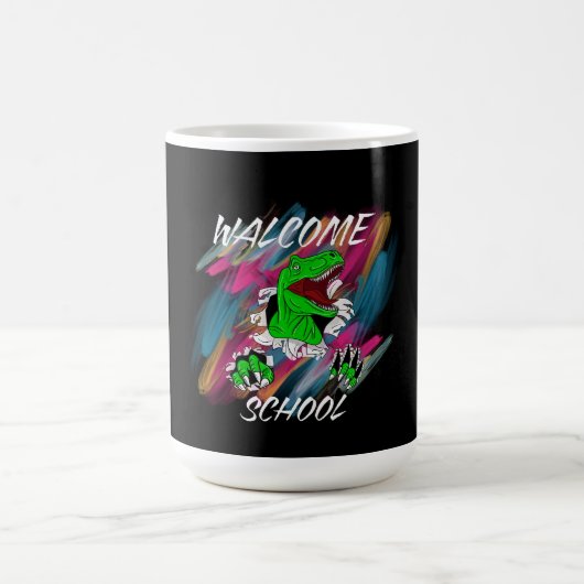 WILLKOMMEN IN DER SCHULE ZURÜCK IN DIE SCHULE KAFFEETASSE (Mittel)