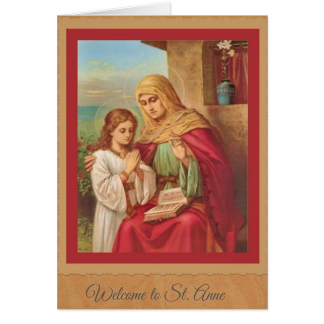 Willkommen in der St. Anne Parish Jungfrau Mary (Vorne)