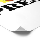 Willkommen in der Vorschule: Helles und fröhliches Poster (Ecke)