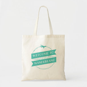 Willkommen in der Wanderland Tote Tasche