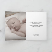 Willkommen in der Welt | Kinderankündigung Ankündigung (Innenseite)