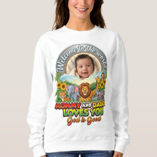 Willkommen in der Welt Sweatshirt