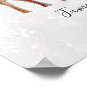 Willkommen in der Welt | Waldland-Aurora-Kinderzim Poster (Ecke)