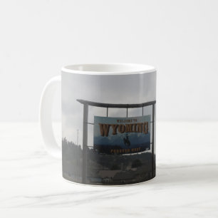 Willkommen in der Wyoming-Tasse Kaffeetasse