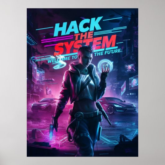 Willkommen in der Zukunft Poster (Vorne)