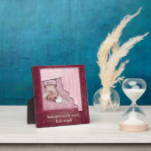 Willkommen in dieser Welt, Kleiner Engel (anpassba Fotoplatte (InSitu)