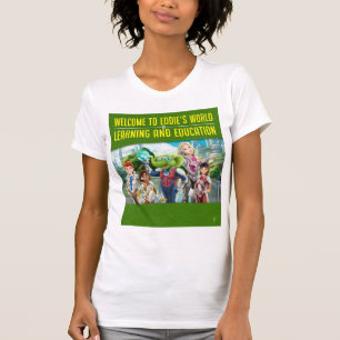 Willkommen in Eddies Welt des Lernens und der Bild T-Shirt