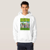 Willkommen in Eddies World of Learning & Bildung Hoodie (Vorne ganz)