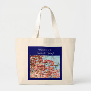 Willkommen in einem fantastischen Frühling! Tote B Jumbo Stoffbeutel