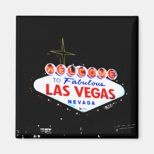 Willkommen in Fabuous Las Vegas Nevada Sin City Magnet