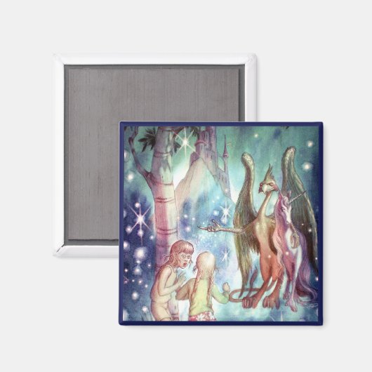 Willkommen in Fairyland Magnet (Vorderseite/Rückseite)