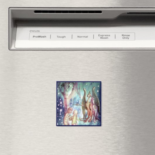 Willkommen in Fairyland Magnet (In Situ (Geschirrspüler))