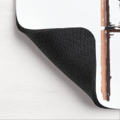 willkommen in farbenfrohen Farbtönen Mousepad (Ecke)