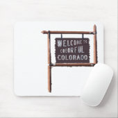 willkommen in farbenfrohen Farbtönen Mousepad (Mit Mouse)