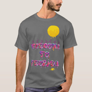 Willkommen in Florida, dem sonnengebackenen Staat T-Shirt